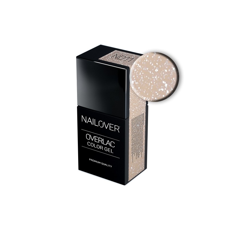Nailover - Overlac Color Gel - ND11 (15ml) Nailover - Overlac Color Gel - ND11 (15ml)