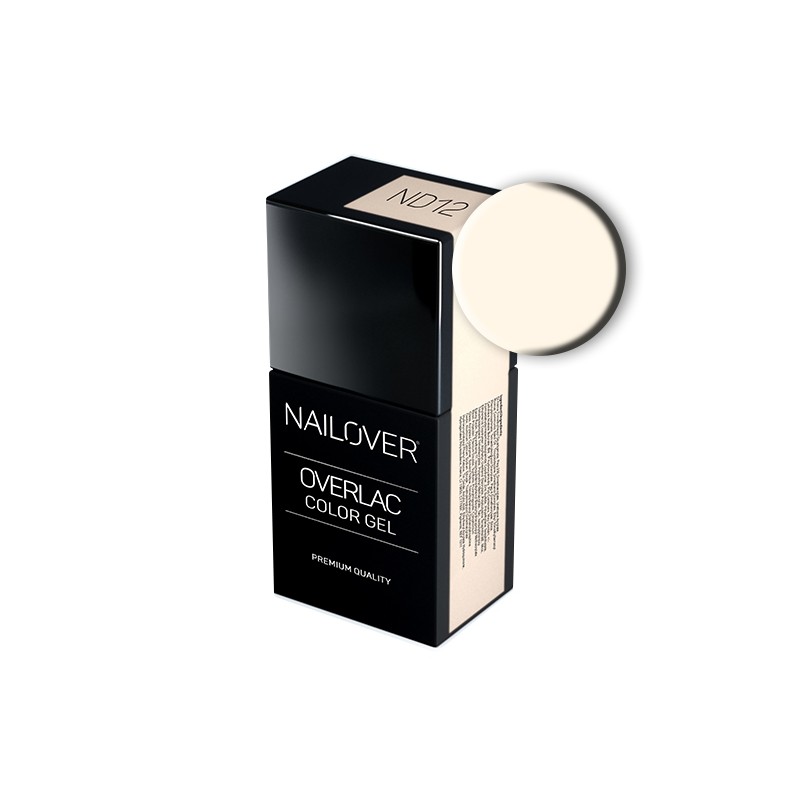 Nailover - Overlac Color Gel - ND12 (15ml) Nailover - Overlac Color Gel - ND12 (15ml)