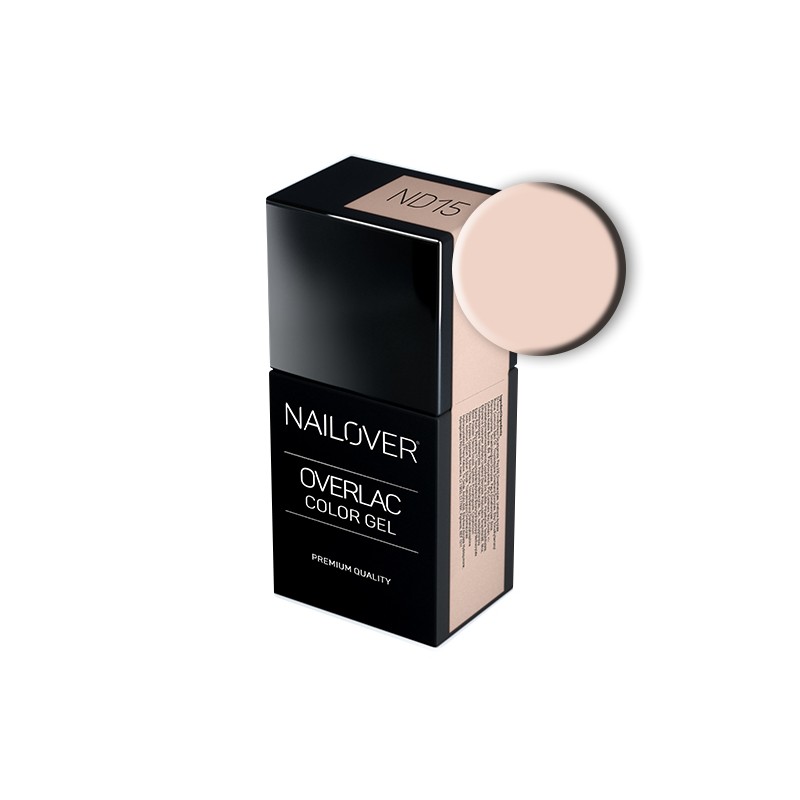 Nailover - Overlac Color Gel - ND15 (15ml) Nailover - Overlac Color Gel - ND15 (15ml)