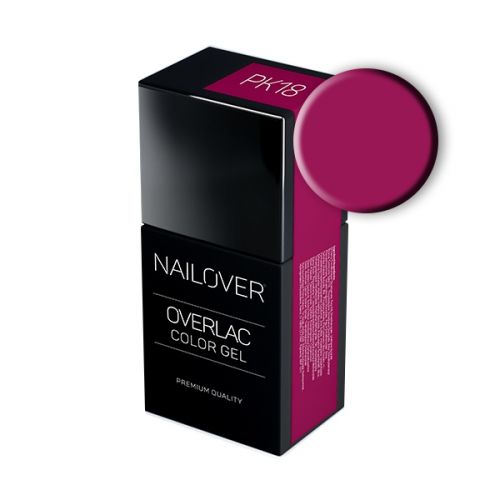 Nailover - Overlac Color Gel - PK18 (15ml)