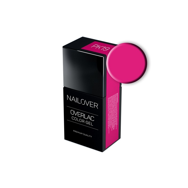 Nailover - Overlac Color Gel - PK19 (15ml)