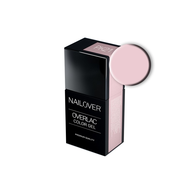 Nailover - Overlac Color Gel - PK21 (15ml) Nailover - Overlac Color Gel - PK21 (15ml)