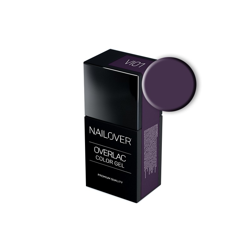 Nailover - Overlac Color Gel - VI01 (15ml)