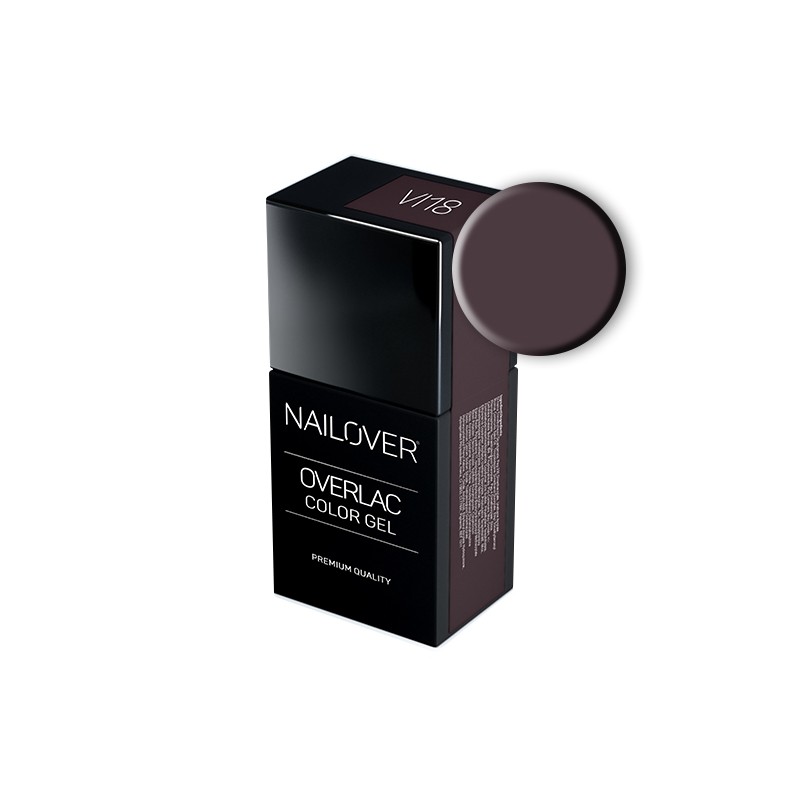 Nailover - Overlac Color Gel - VI18 (15ml)