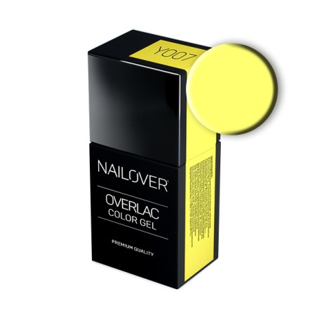 Nailover - Overlac Color Gel - YO07 (15ml)