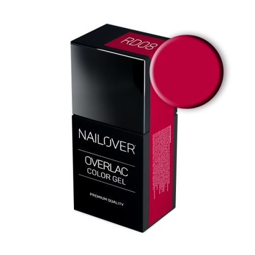Nailover - Overlac Color Gel - RD08 (15ml)