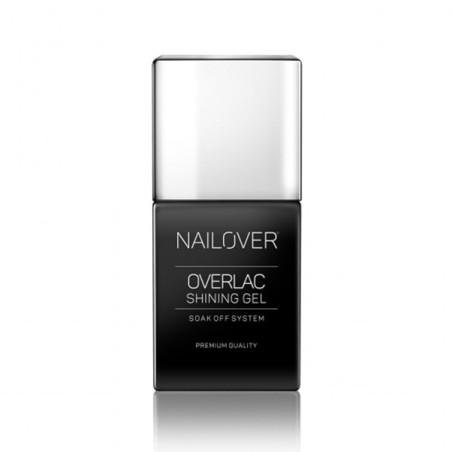 Nailover - Matt Top - Overlac Shining Gel (15ml)