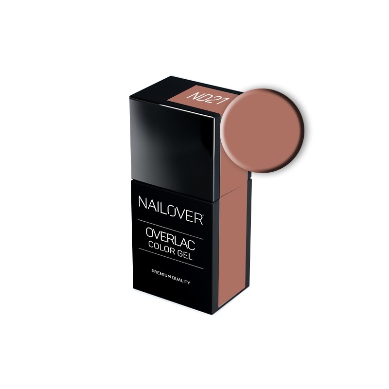 Nailover - Overlac Color Gel - ND21 (15ml) Nailover - Overlac Color Gel - ND21 (15ml)