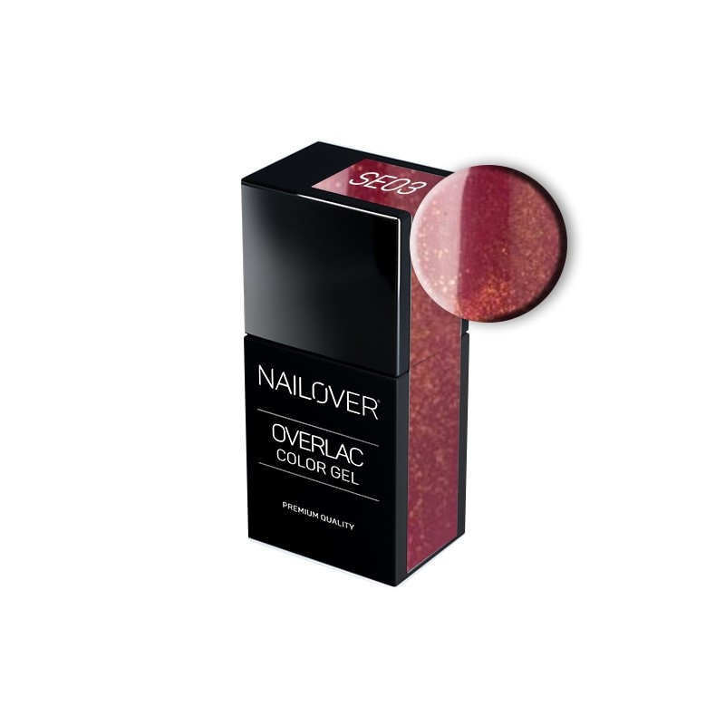 Nailover - Overlac Color Gel - SE03 (15ml) Nailover - Overlac Color Gel - SE03 (15ml)