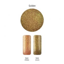 Nailover - Pure Pigments - Sclipici Fin - Golden (2gr)