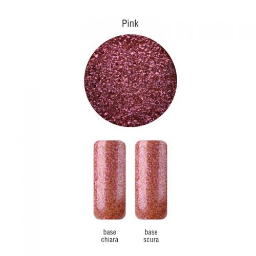 Nailover - Pure Pigments - Sclipici Fin - Pink (2gr)