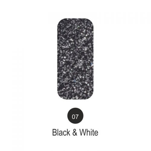 Nailover - Tweed Effect - Black & White - 07