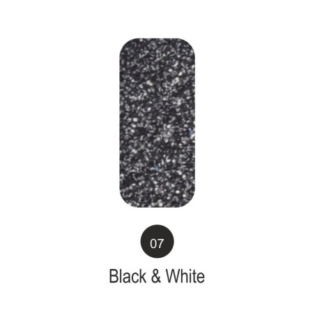 Nailover - Tweed Effect - Black & White - 07