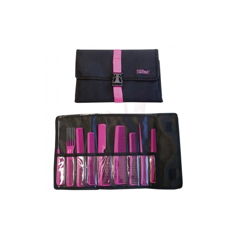Eurostil - Set pieptene - 3928/99 (9 buc/set) Eurostil - Set pieptene - 3928/99 (9 buc/set)
