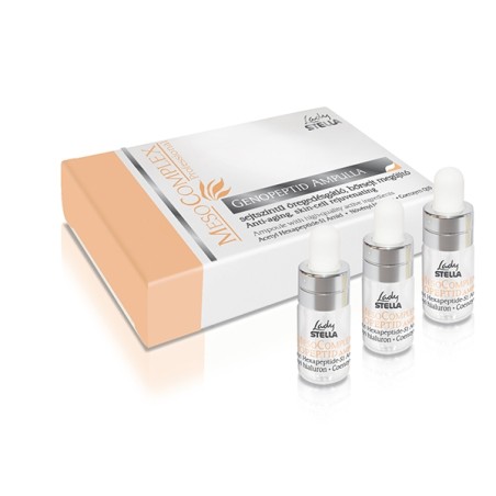 MesoComplex - Genopeptid Fiole - Fiole rejuvenare celulara, anti-aging (3x3ml)