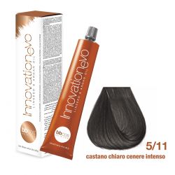 BBCOS - Vopsea de păr Innovation EVO (5/11- Castano Chiaro Cenere Intenso)