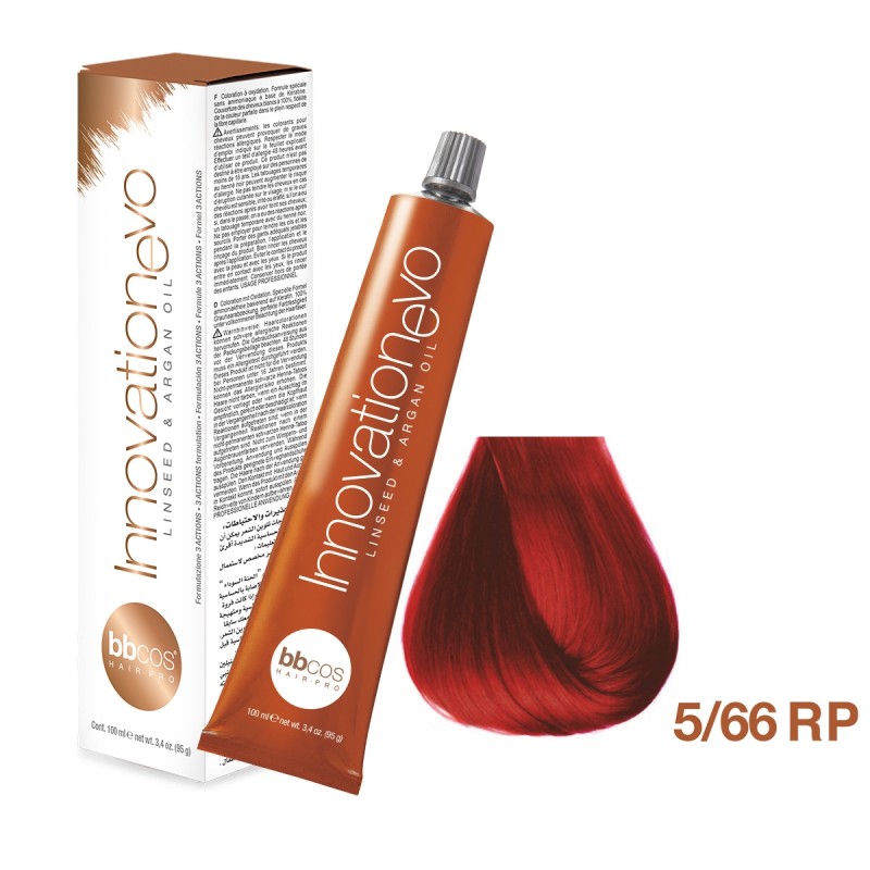 BBCOS - Vopsea de par Innovation EVO 5/66RP (Red Power Light Brown) BBCOS - Vopsea de par Innovation EVO 5/66RP (Red Power Light Brown)