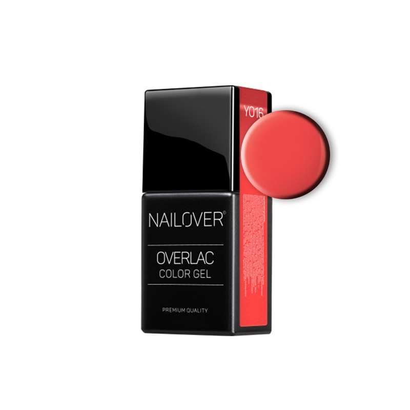 Nailover - Overlac Color Gel - YO16 (15ml)