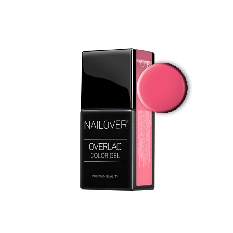 Nailover - Overlac Color Gel - YO18 (15ml)