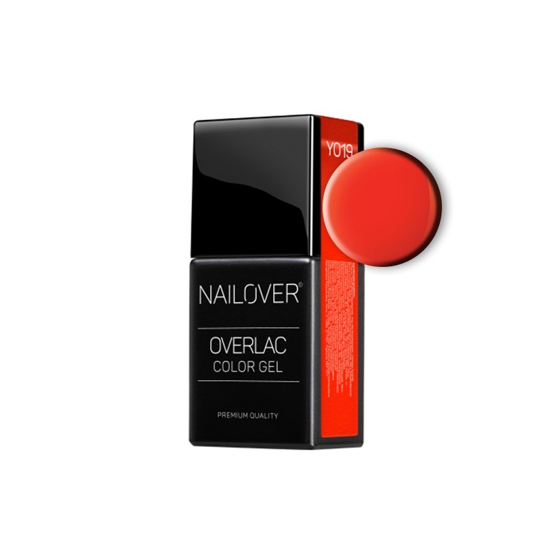 Nailover - Overlac Color Gel - YO19 (15ml)