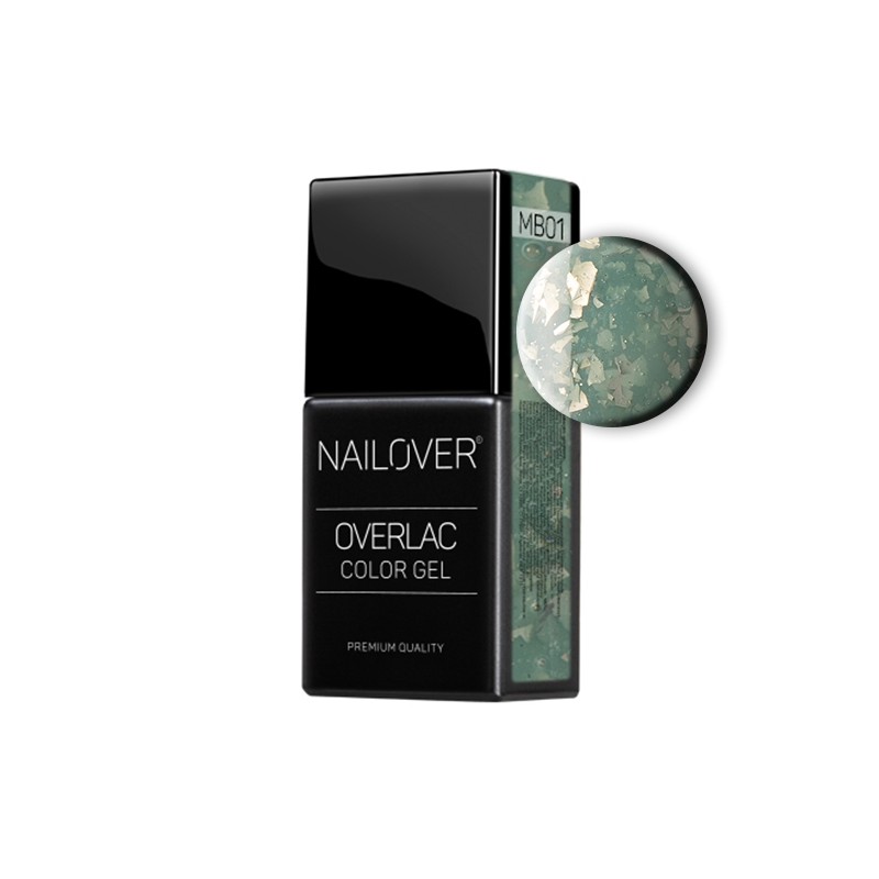 Nailover - Overlac Color Gel - Marble 01 (15ml) Nailover - Overlac Color Gel - Marble 01 (15ml)