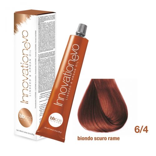 BBCOS- Vopsea de păr Innovation EVO (6/4- Biondo Scuro Rame)