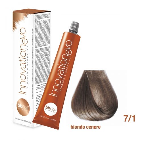 BBCOS- Vopsea de păr Innovation EVO (7/1- Biondo Cenere)