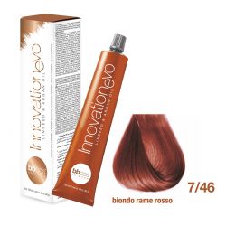 BBCOS- Vopsea de păr Innovation EVO (7/46- Biondo Rame Rosso)