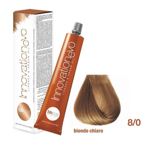 BBCOS- Vopsea de păr Innovation EVO (8/0-Light Blond)