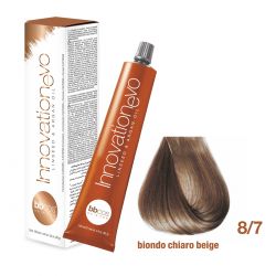 BBCOS- Vopsea de păr Innovation EVO (8/7- Biondo Chiaro Beige)