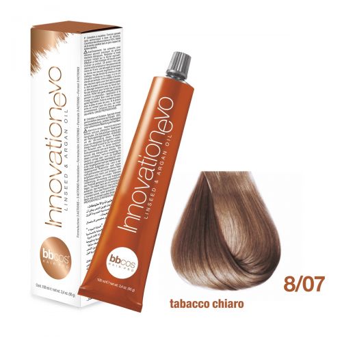 BBCOS- Vopsea de păr Innovation EVO (8/07- Tabacco Chiaro)