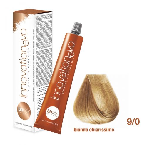 BBCOS- Vopsea de păr Innovation EVO (9/0- Biondo Chiarissimo)
