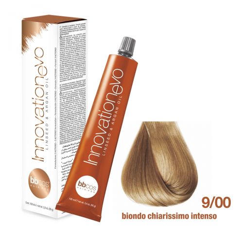 BBCOS- Vopsea de păr Innovation EVO (9/00- Biondo Chiarissimo Intenso)