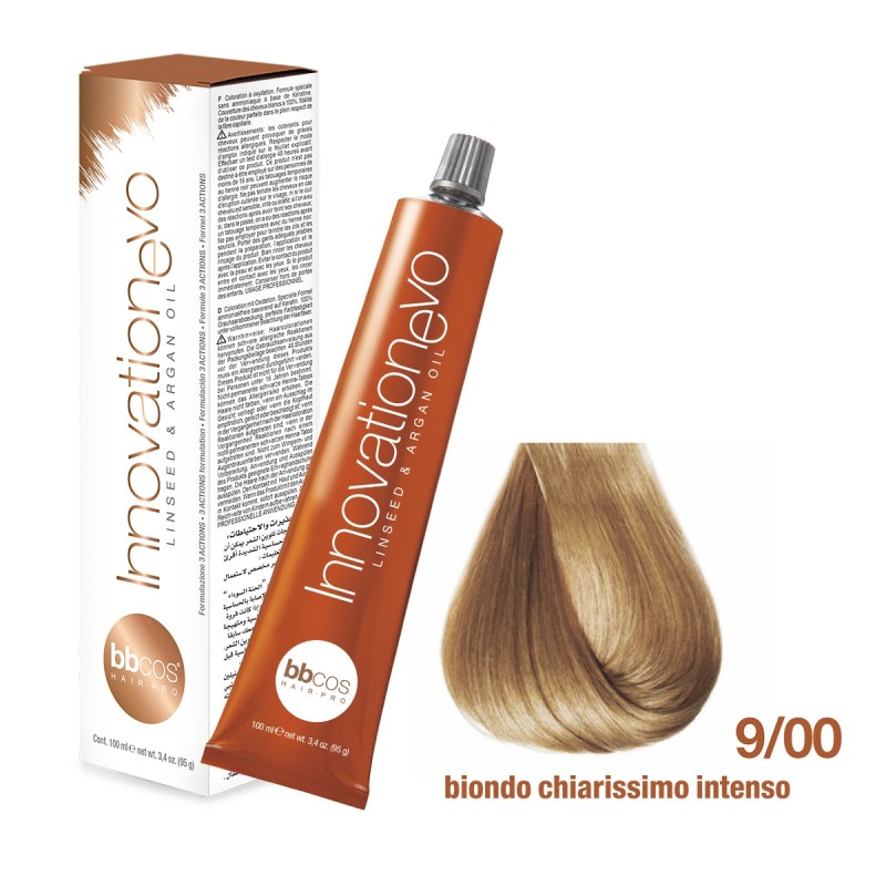 BBCOS- Vopsea de păr Innovation EVO (9/00- Biondo Chiarissimo Intenso) BBCOS- Vopsea de păr Innovation EVO (9/00- Biondo Chiarissimo Intenso)