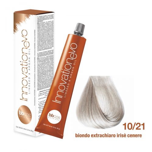 BBCOS- Vopsea de păr Innovation EVO (10/21- Biondo Extrachiaro Irise Cenere)
