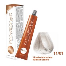 BBCOS- Vopsea de păr Innovation EVO (11/01- Biondo Chiarissimo Naturale Cenere)