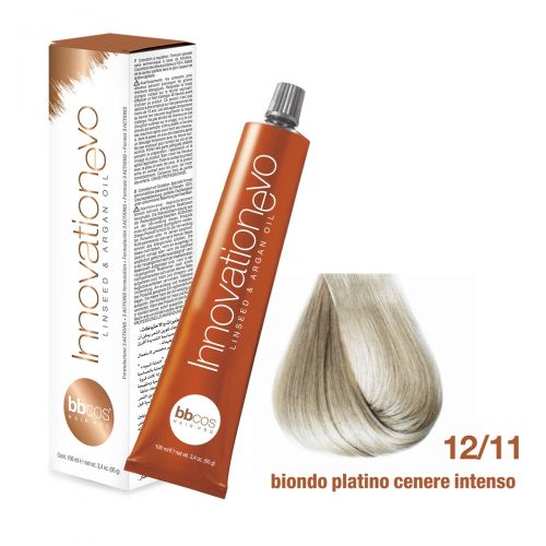 BBCOS- Vopsea de păr Innovation EVO (12/11- Biondo Platino Cenere Intenso)