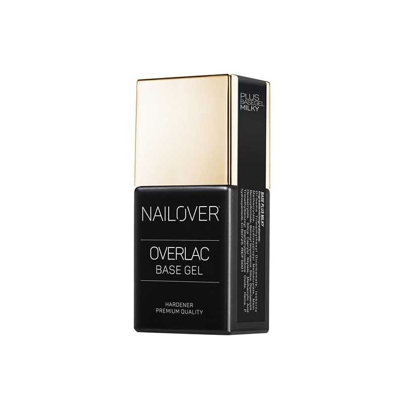 Nailover - Plus Base Gel - Milky (15ml) Nailover - Plus Base Gel - Milky (15ml)