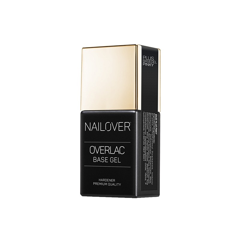 Nailover - Plus Base Gel - Pinky (15ml) Nailover - Plus Base Gel - Pinky (15ml)