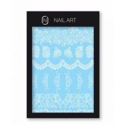 Nailover - Water Decal - 1 White