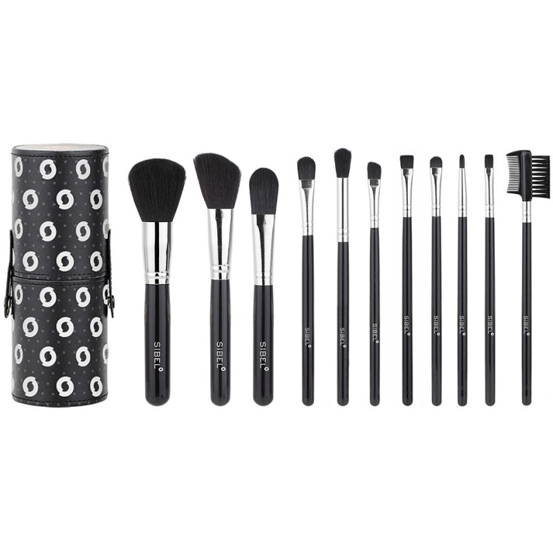 Sibel Pensule cosmetice Black Swan 11buc (10090/P003067)