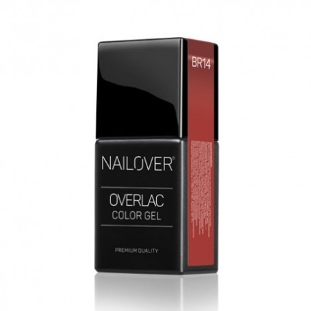 Nailover - Overlac Color Gel - BR14 (15ml)