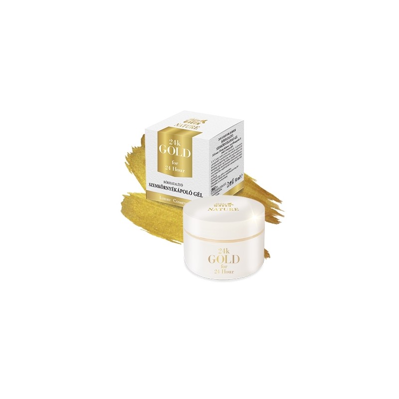 Golden Green Nature 24K Gold - Gel contur ochi (50ml) Golden Green Nature 24K Gold - Gel contur ochi (50ml)