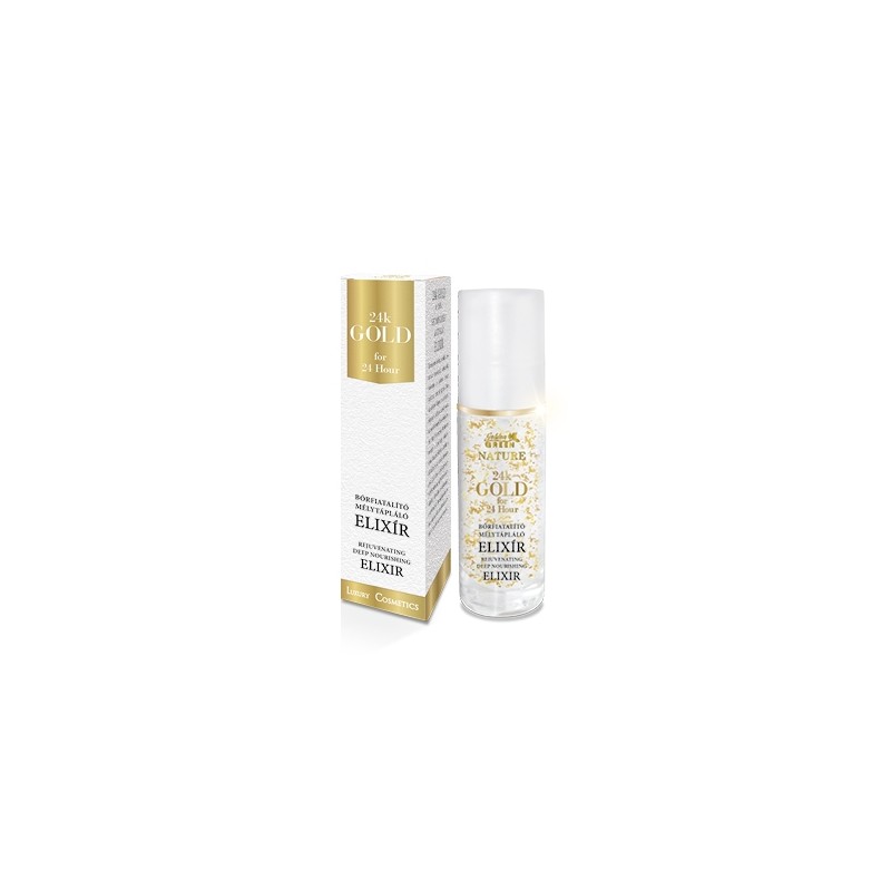 Golden Green Nature 24K Gold - Elixir Rejuvenant Nutritiv (30 ml) Golden Green Nature 24K Gold - Elixir Rejuvenant Nutritiv (30 ml)
