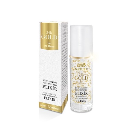 Golden Green Nature 24K Gold - Elixir Rejuvenant Nutritiv (30 ml)