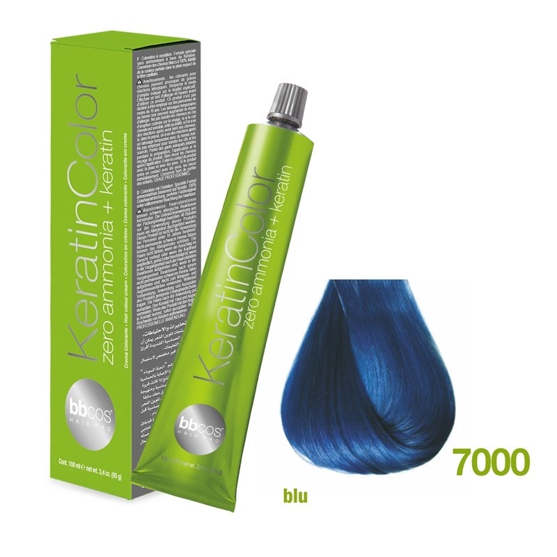 BBCOS - Vopsea de par Mixton Keratin COLOR 7000 (Blue) BBCOS - Vopsea de par Mixton Keratin COLOR 7000 (Blue)