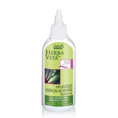 Golden Green - Herba Vita - Spirt Capilar pentru par Gras si Antimatreata (125ml)