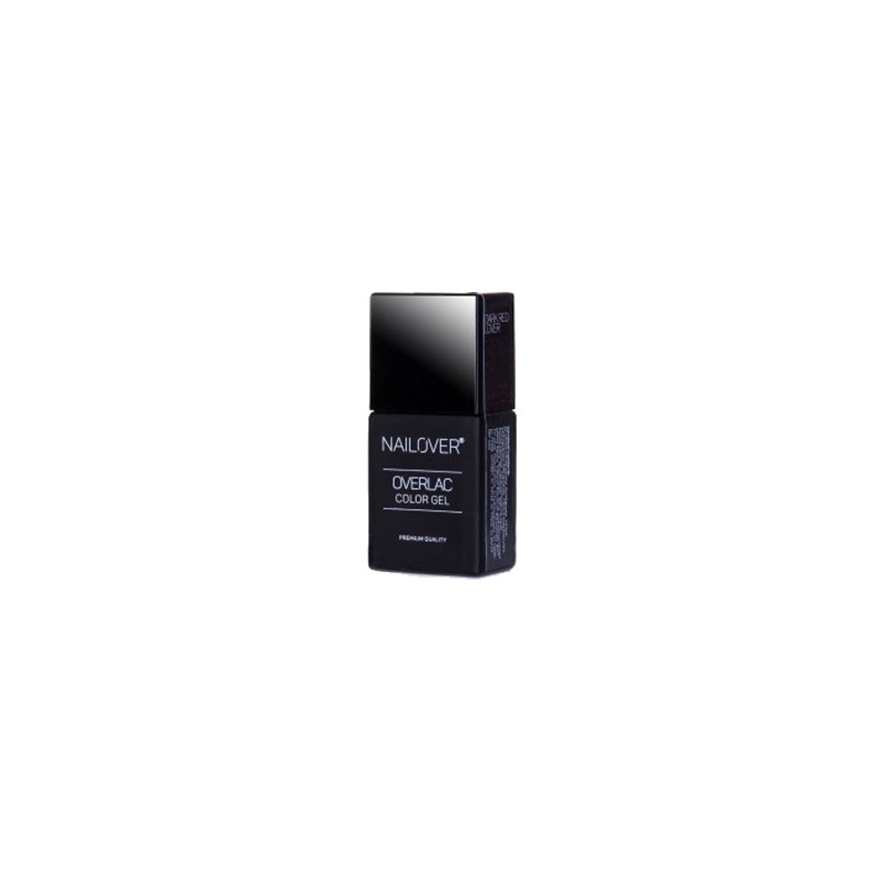 Nailover - Overlac Color Gel - Dark Red Lover (15 ml) Nailover - Overlac Color Gel - Dark Red Lover (15 ml)