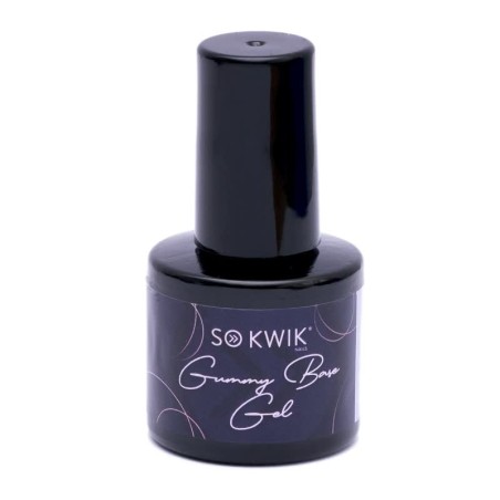 SoKwik Gummy Base Gel Clear - Gel de baza elastic (8 ml)