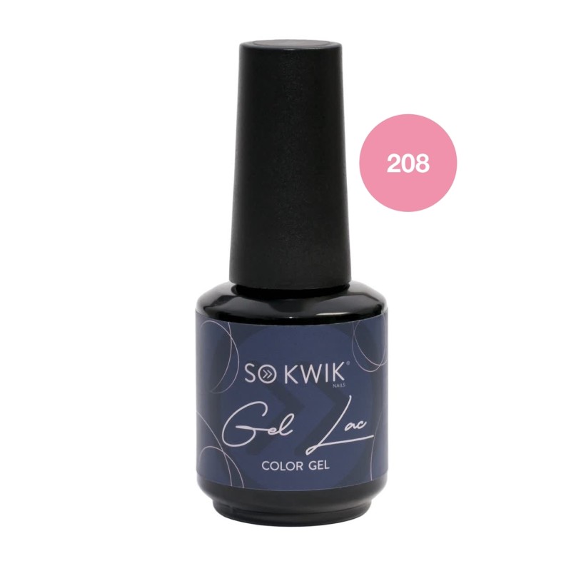 SoKwik - Oja Semipermanenta Pink Collection 208 (15 ml) SoKwik - Oja Semipermanenta Pink Collection 208 (15 ml)